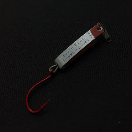 South Bend Super-Duper 500 Cuillère, Nickel/Rouge, 1.5g, #24769