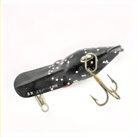 Eddie Pope Hot Shot poisson nageur, noir pailleté, 1.5 g, #24774