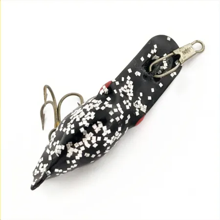 Eddie Pope Hot Shot poisson nageur, noir pailleté, 1.5 g, #24774