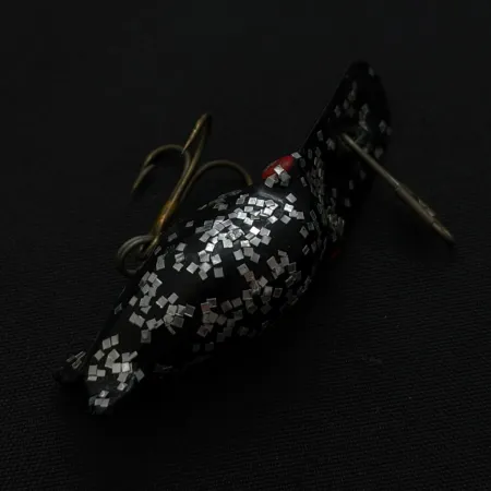 Eddie Pope Hot Shot poisson nageur, noir pailleté, 1.5 g, #24774