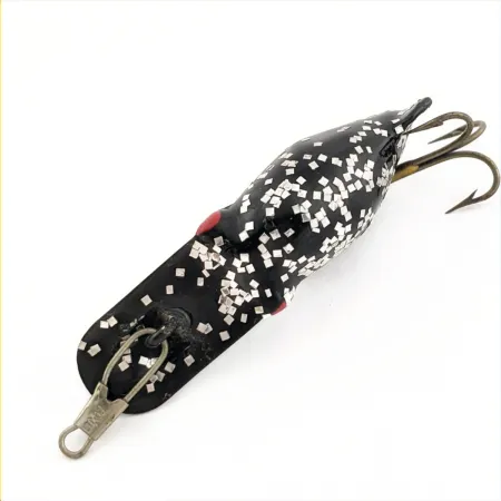 Eddie Pope Hot Shot poisson nageur, noir pailleté, 1.5 g, #24774