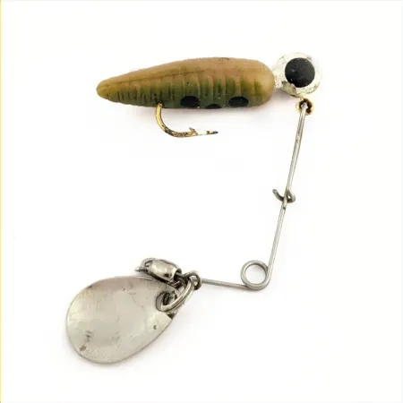 Johnson Beetle Spin Cuillère, Nickel/Jaune, 2.5g, #24785