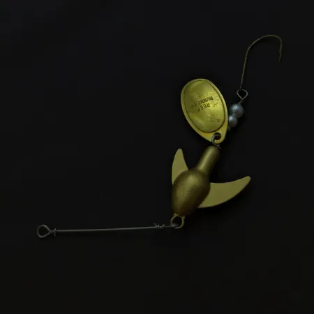 Cuillère Reef Runner Blade Spinner, Or, 21 g, Tête Ailée, #24792