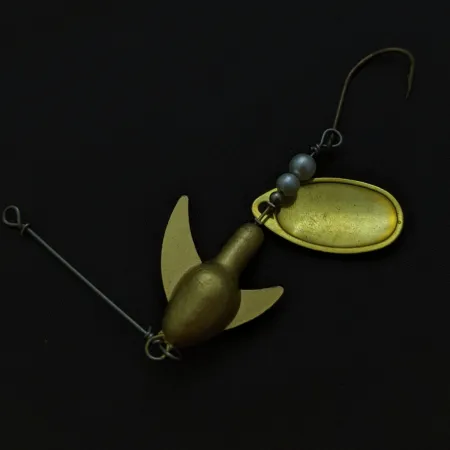 Cuillère Reef Runner Blade Spinner, Or, 21 g, Tête Ailée, #24792