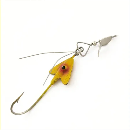 Arbogast Hawaiian Wiggler Leurre, Jaune, 7 g, Anti-herbe, #24793