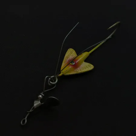 Arbogast Hawaiian Wiggler Leurre, Jaune, 7 g, Anti-herbe, #24793