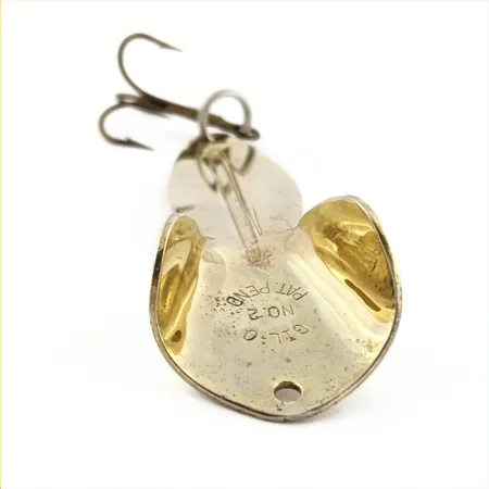 Cuillère GIL-O №2, dorée, 14 g, tête évasée, #24796