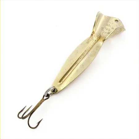 Cuillère GIL-O №2, dorée, 14 g, tête évasée, #24796