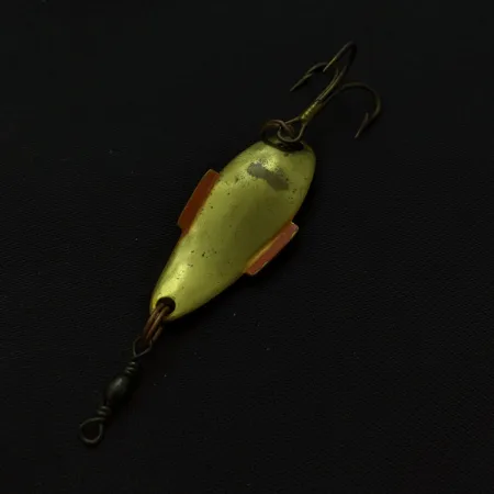 Cuillère Abu Record Little Daffy, or/rouge, 7g, Suède, #24815