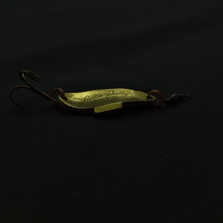 Cuillère Abu Record Little Daffy, or/rouge, 7g, Suède, #24815