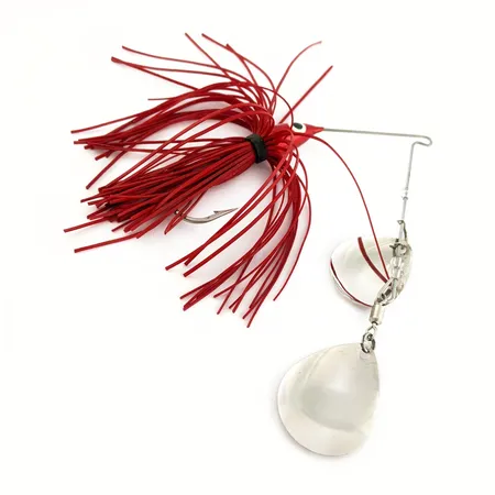 Finny Super Pro Spinnerbait, Nickel/rouge, 17g, Colorado, #24949