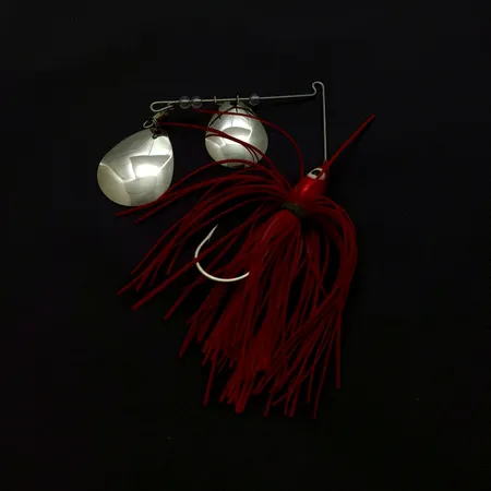 Finny Super Pro Spinnerbait, Nickel/rouge, 17g, Colorado, #24949