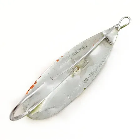 Johnson Silver Minnow Weedless, Cuillère, Green/Orange, 9 g, USA, #25191