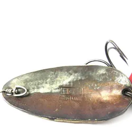 Cuillère EGB Swiss made, Laiton / Marron, 9,5g, martelée, #0003