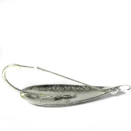 Johnson Silver Minnow Cuillère, Argent, 9g, Anti-herbe, #0007