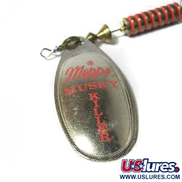 Mepps Aglia 5 Musky Killer Steel Cuiller, Acier/Laiton, 16g, #0016