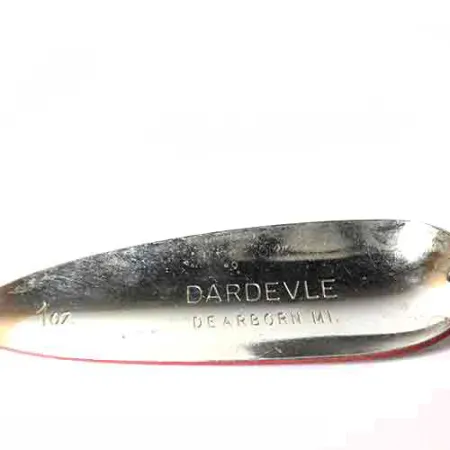 Eppinger Dardevle Cuillère, Rouge / Blanc, 28g, Dearborn, #0022
