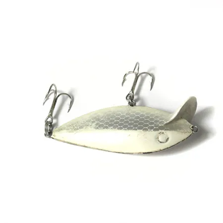 Storm Original Thin Fin Poisson Nageur, Blanc Argenté, 5,5g, #0034