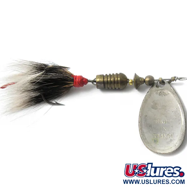 Mepps Aglia 3 Cuiller, Acier / Rouge, 7,3g, Poils d'écureuil, #0049