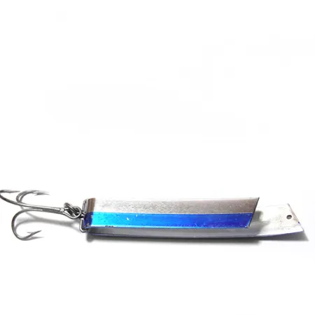 South Bend Super Duper Cuillère, Nickel/Bleu, 18g, forme en U, #0068