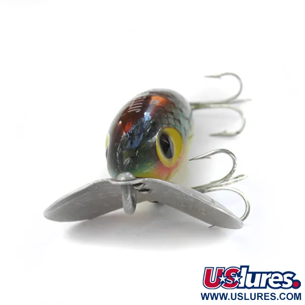 Fred Arbogast Jitterbug Leurre de Surface, Perche, 7g, Bavette, #0087