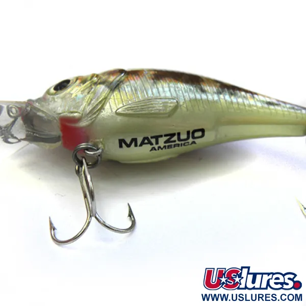 Matzuo America Poisson Nageur, Argent/Hologramme/Vert, 11g, #0090