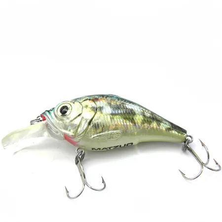 Matzuo America Poisson Nageur, Argent/Hologramme/Vert, 11g, #0090
