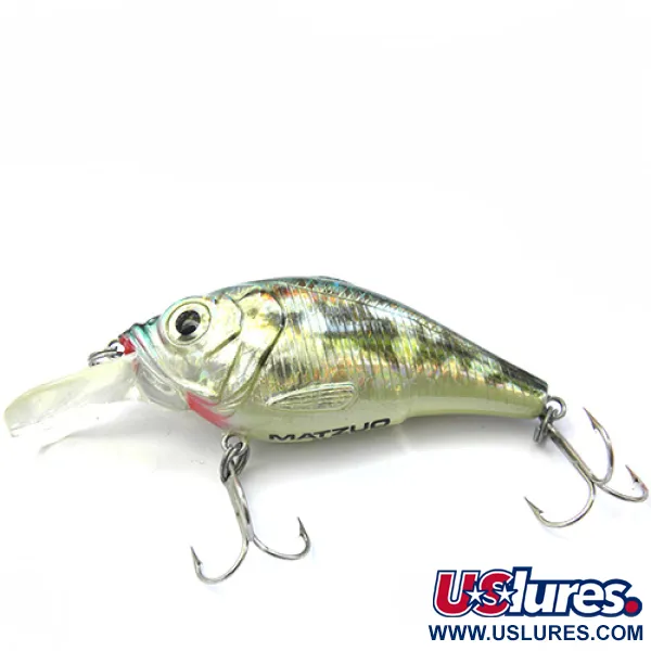 Matzuo America Poisson Nageur, Argent/Hologramme/Vert, 11g, #0090