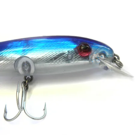 Rebel Windcheater Minnow Leurre, Bleu/Rouge/Argent, 21g, Vent, #0094