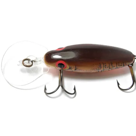 Storm Hot'N Tot Crankbait, Marron/Orange, 12g, grande bavette, #0098