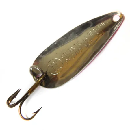 Atlantic Lures Cuillère, Red / White, 5.5g, Émail Vintage, #0110