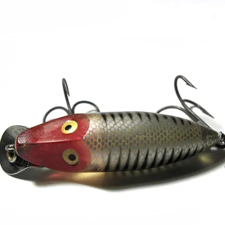 Heddon River Runt Spook Sinking Leurre, Naturel/Rouge, 12,5g, coulant,#0140