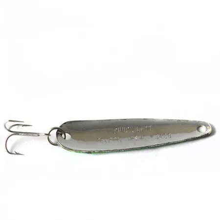 Eppinger Dardevle Chuck-lett Cuillère, Nickel/Vert, 5g, Martelée, #0167