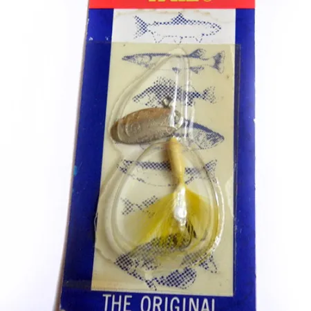 Worden’s Original Rooster Tail Cuiller, Jaune, 1.18g, Hackle, #0182