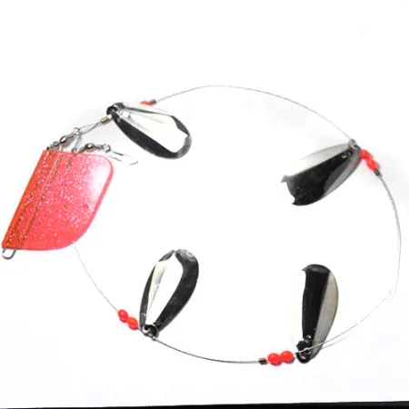 Luhr Jensen Les Davis Lake Troll Système Traîne, Nickel/Rose, 22g, #0192