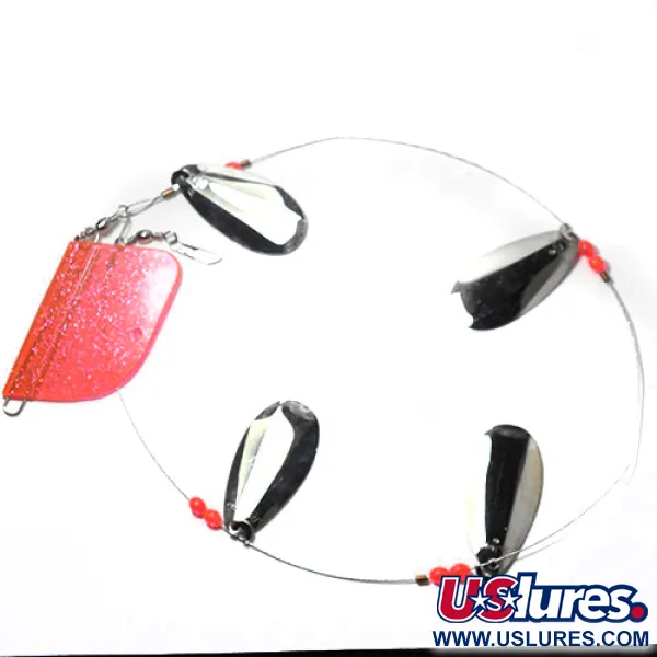 Luhr Jensen Les Davis Lake Troll Système Traîne, Nickel/Rose, 22g, #0192