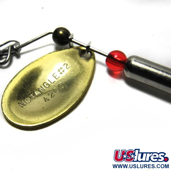 Eppinger Dardevle Notangle 2 Cuillère, Jaune/Rouge, 6g, In-Line, #0197