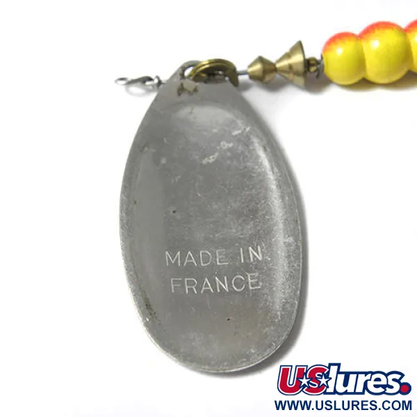 Mepps Aglia 5 Cuiller tournante, Nickel, 14g, Étrier laiton, #0207