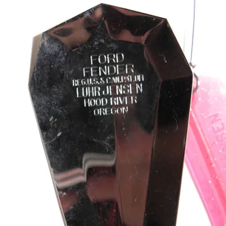 Luhr Jensen Ford Fender Lake Troll Traîne, Nickel / Rose, 27g, #0217