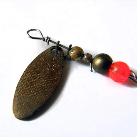 CO- Trout 0 Spinner Hybride, 4g, Palette Laiton, #0225