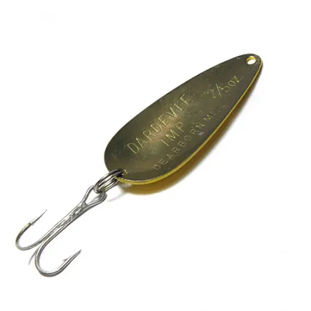 Eppinger Dardevle Imp Cuillère, Jaune / Rouge, 11g, Vintage, #0240