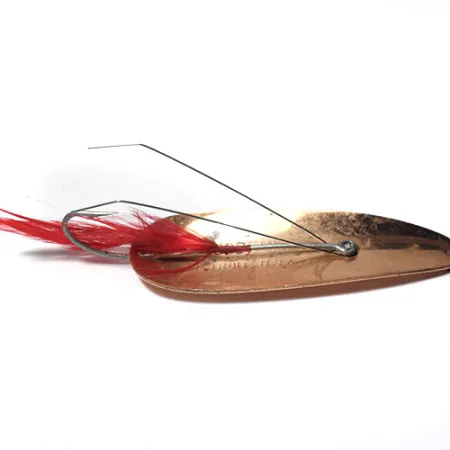 Eppinger Dardevle Feathered Weedless Cuillère, Cuivre, 28g, Anti-herbe, #0241