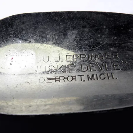 Eppinger Dardevle Huskie Devle Cuillère, Rouge/Blanc, 91g, Palette, #0245