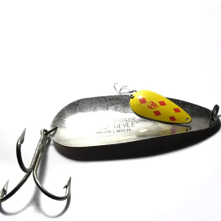 Eppinger Dardevle Huskie Devle Cuillère, Rouge/Blanc, 91g, Palette, #0245