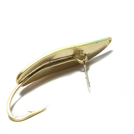 Mepps Timber Doodle 0 Cuiller ondulante, Or/Vert fluo, 8g, #0310