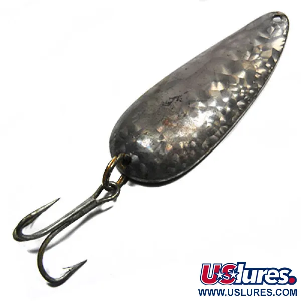 Dardevle Dardevlet Cuiller, Silver Scale, 21g, Martelé, #0342