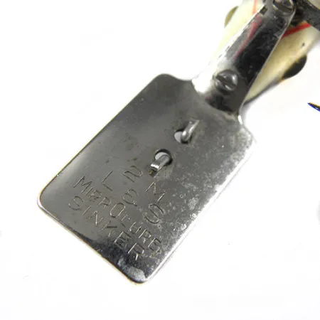 L&S Bait Mirro lure Leurre, Natural / Red, 7g, Vintage, #0361