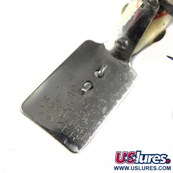 L&S Bait Mirro lure Leurre, Natural / Red, 7g, Vintage, #0361