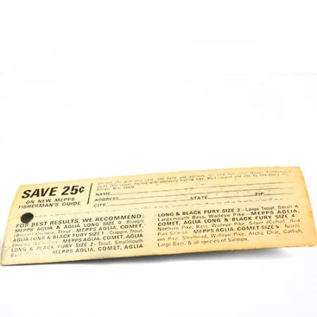 Mepps Aglia 1 Cuillère, Laiton, 3.5g, Hameçon habillé, #0362