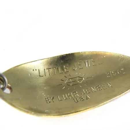 Luhr Jensen Little Jewel Cuillère, Laiton, 14g, Vintage, #0363